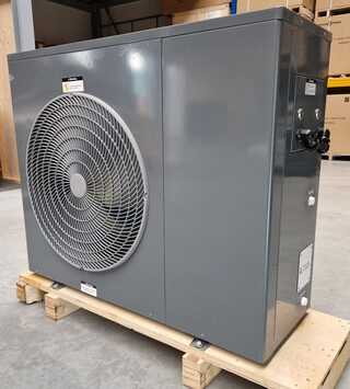 Warmtepomp 4,5KW CO2 – 1 Fase – GEBRUIKT, CO2, Antraciet
